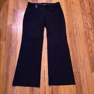 Black Express Boot Cut Pants.